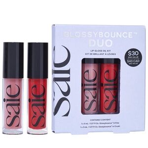 Saie Glossybounce Lip Gloss Oil Duo